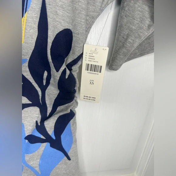 NWT Anthropologie Daily Practice Short Sleeve Mini T-Shirt Dress XS - Picture 8 of 9